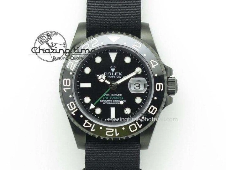 MiroTime 0503 Sporty GMT-Master II 126710 GRNR Black Gray Ceramic 904L Steel 3EF 1:1 Best Edition on Jubilee Strap VR 1339
